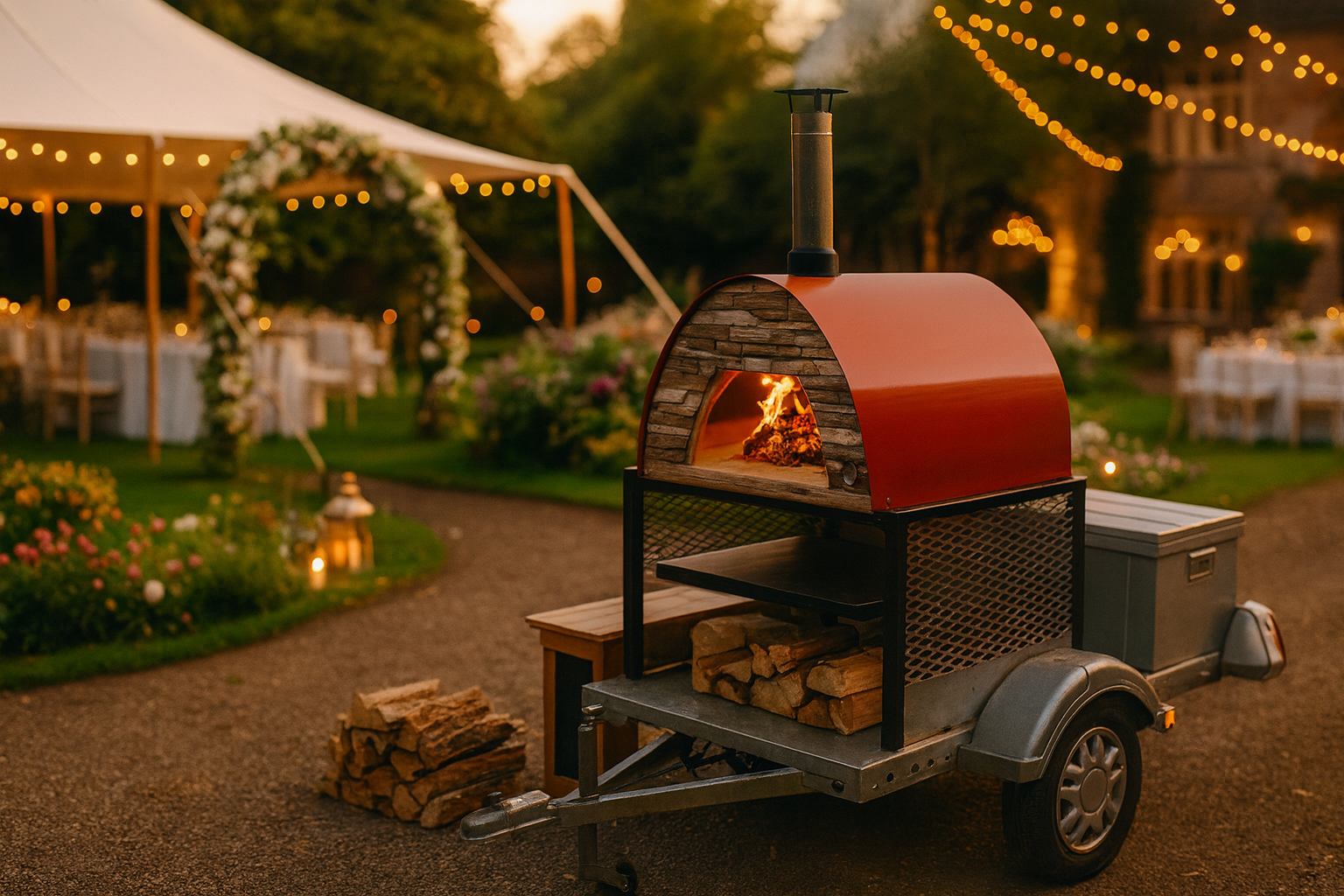 Prestation Bruschettas G'Live Event